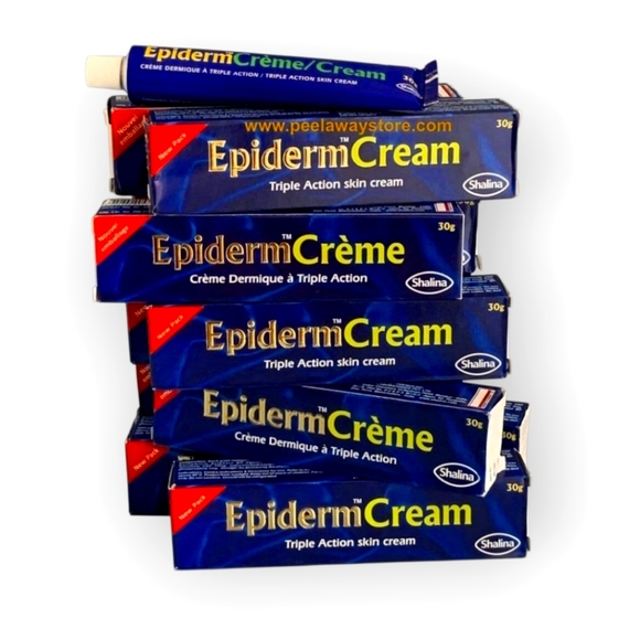 Epiderm Cream Other - (6 Tubes) Epiderm Cream Triple Action Skin Cream 30g